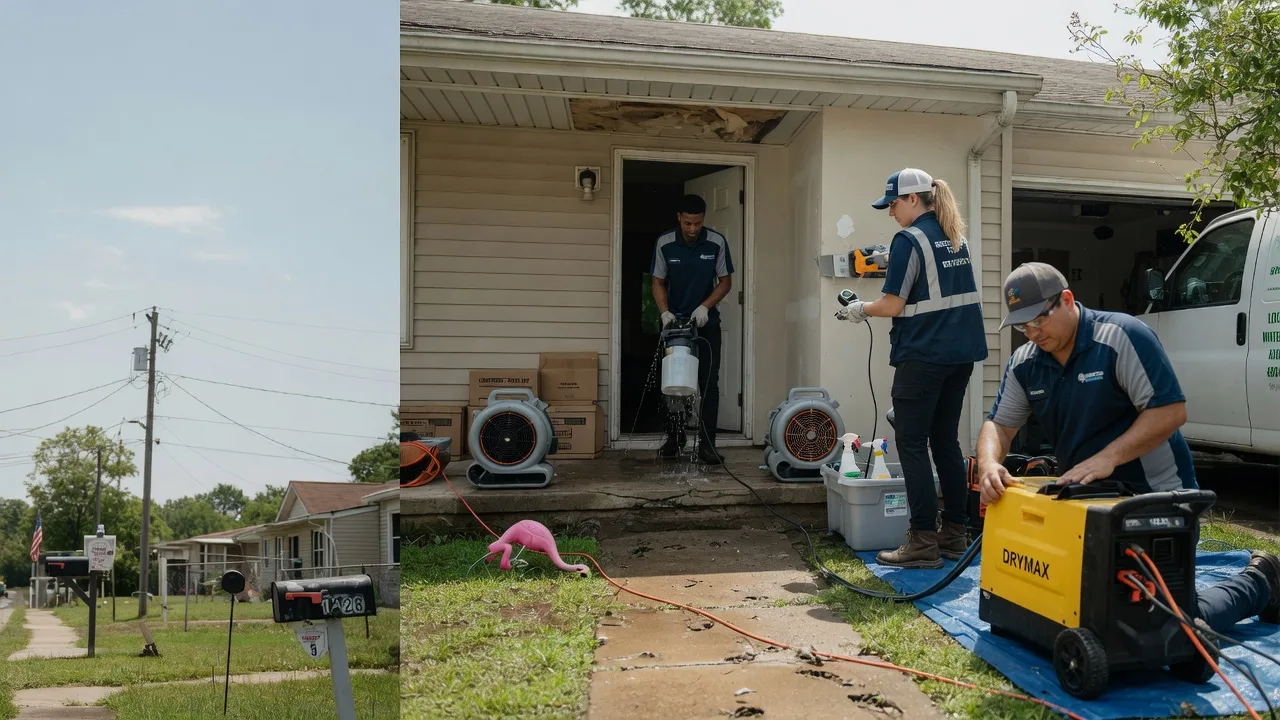 Storm Damage Water Removal in Woodville, TX near me